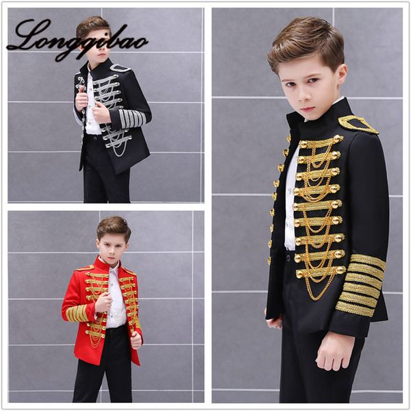 boys european and american style uniform dress stage boy european costume prince guards costumes model catwalk, White
boys european and american style uniform dress stage boy european costume prince guards costumes model catwalk, White