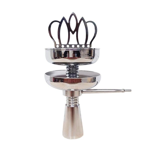 hookah crown head bowl set charcoal holder burner water smoking pipe chicha narguile for hookhas accessories
hookah crown head bowl set charcoal holder burner water smoking pipe chicha narguile for hookhas accessories