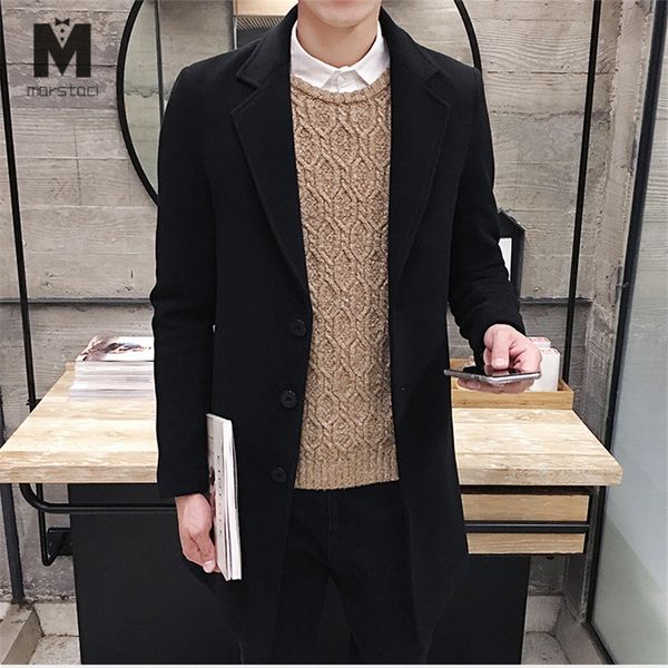 2019 autumn and winter new men's fashion boutique solid color business casual woolen coats / male high-end slim leisure jackets, Black;brown
2019 autumn and winter new men's fashion boutique solid color business casual woolen coats / male high-end slim leisure jackets, Black;brown