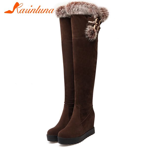 karin new large size 43 snow boots height increasing over the knee boots high heels platform women shoes woman, Black
karin new large size 43 snow boots height increasing over the knee boots high heels platform women shoes woman, Black