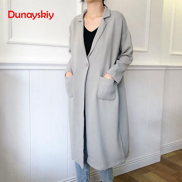 autumn winter womens trench coats 2019 pocket korean version large size loose long women trench coat black/grey, Tan;black
autumn winter womens trench coats 2019 pocket korean version large size loose long women trench coat black/grey, Tan;black
