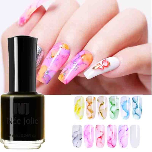 nee jolie watercolor ink nail polish blooming nail gel smoke effect smudge bubble diy varnish manicure decoration art
nee jolie watercolor ink nail polish blooming nail gel smoke effect smudge bubble diy varnish manicure decoration art