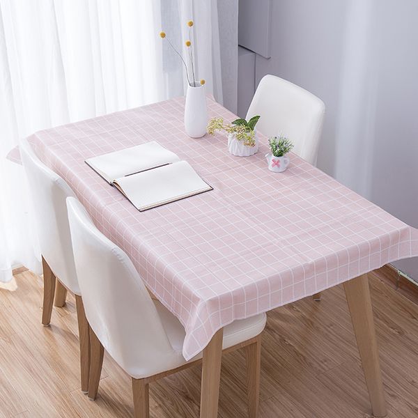 table cloth waterproof oil disposable pvc table mat rectangular small fresh plaid coffee table cover tablecloth 
table cloth waterproof oil disposable pvc table mat rectangular small fresh plaid coffee table cover tablecloth