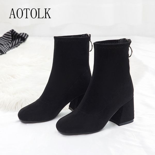 ankle boots women winter shoes black hoof heels women shoes zip round toe female boots casual 2019 new fashion de
ankle boots women winter shoes black hoof heels women shoes zip round toe female boots casual 2019 new fashion de