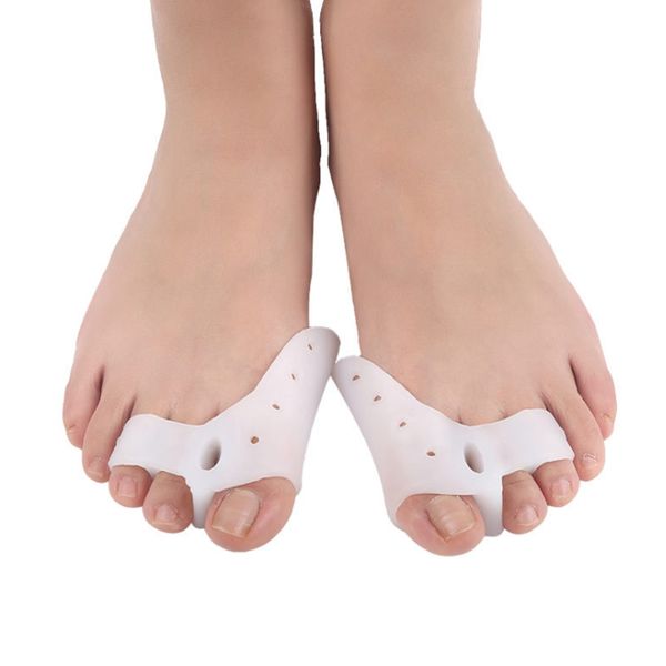 wholesale big toe separator silicone protection corrector hallux valgus 3 holes thumb toe separator corrector healty tools
wholesale big toe separator silicone protection corrector hallux valgus 3 holes thumb toe separator corrector healty tools