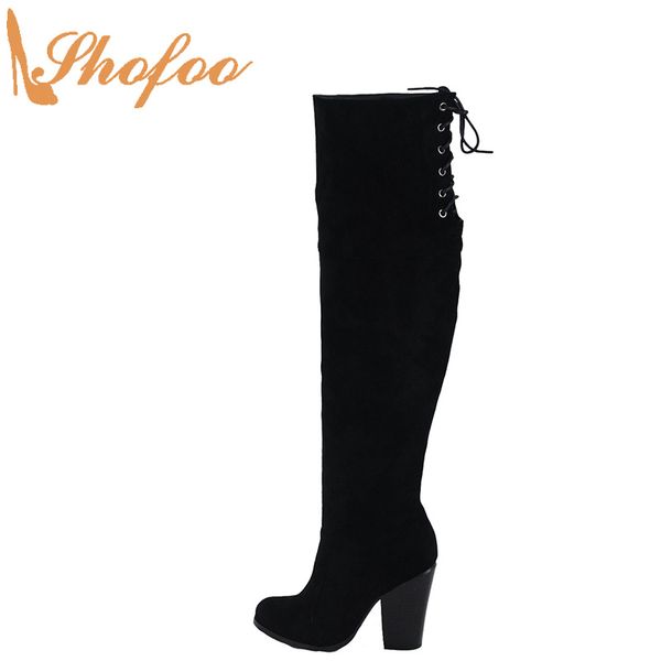 black knee-high riding boots chunky heels women round toe lace up large size 12 16 for ladies winter fashion mature shoes shofoo
black knee-high riding boots chunky heels women round toe lace up large size 12 16 for ladies winter fashion mature shoes shofoo
