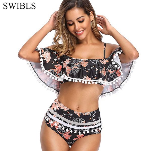 2019 black flower bikini plus size female bather high waist swimsuit brazilian bathing suit swimming women swimwear
2019 black flower bikini plus size female bather high waist swimsuit brazilian bathing suit swimming women swimwear