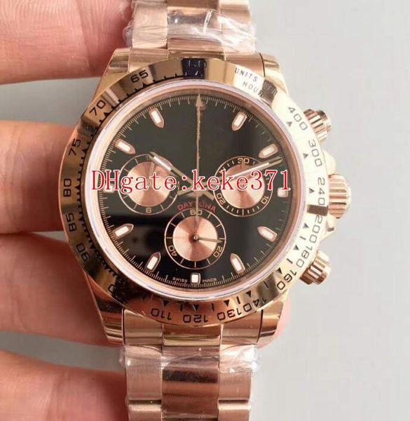 wristwatches factory cosmograph 116505 40mm 4130 movement 28800bph 18k rose gold chronograp automatic mechanical mens watch watches, Slivery;brown
wristwatches factory cosmograph 116505 40mm 4130 movement 28800bph 18k rose gold chronograp automatic mechanical mens watch watches, Slivery;brown
