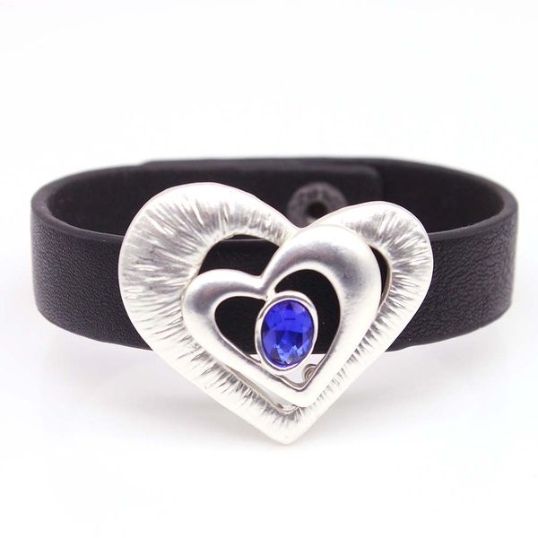 2019 women leather bracelets crystal love metal charm bohemian wide wrap bracelet female party jewelry, White
2019 women leather bracelets crystal love metal charm bohemian wide wrap bracelet female party jewelry, White