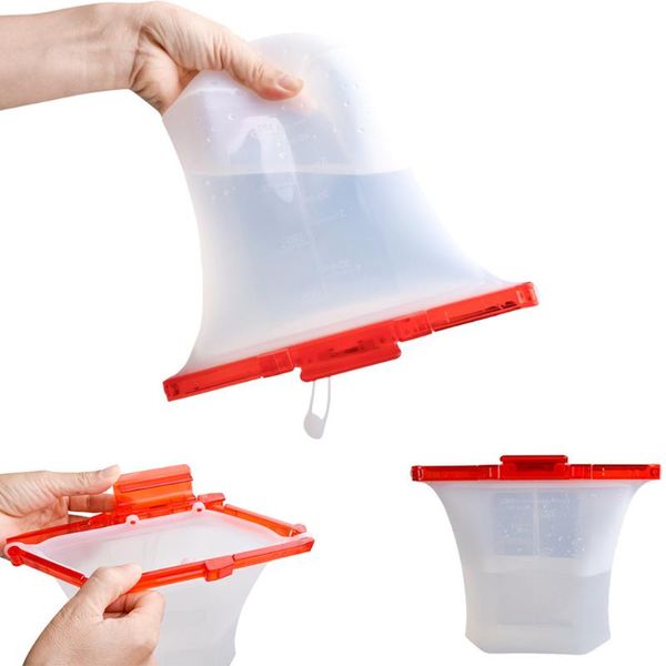 1000ml storage bag washable flodable reusable leakproof soft silicone wide mouth with scale fruit sealed kitchen tool
1000ml storage bag washable flodable reusable leakproof soft silicone wide mouth with scale fruit sealed kitchen tool