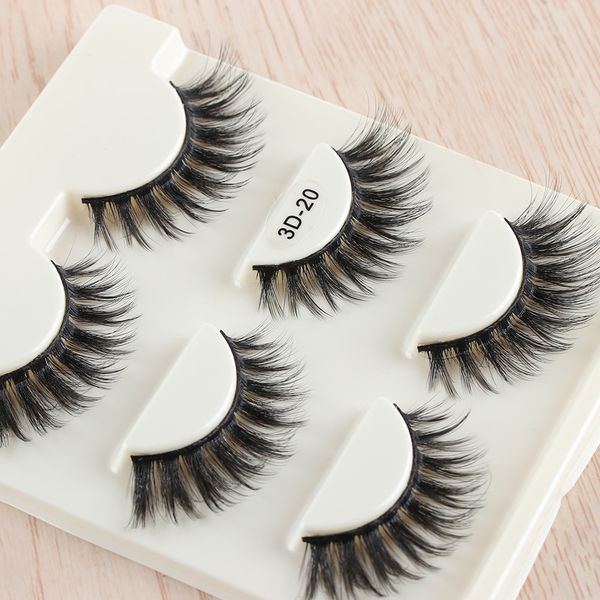 3 pairs real 3d mink hair eyelashes beauty thick long false mink eyelashes extension wispy flutter makeup tools
3 pairs real 3d mink hair eyelashes beauty thick long false mink eyelashes extension wispy flutter makeup tools