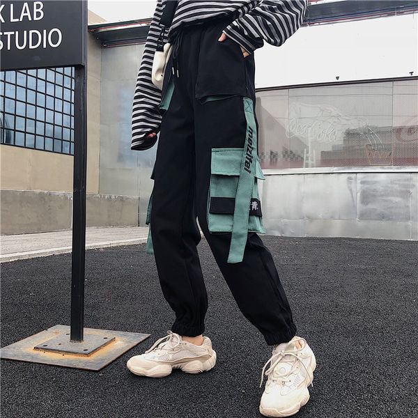 autumn chinese streetwear letter embroidery bf harajuku women pants hip hop street dance cargo pants women, Black;white
autumn chinese streetwear letter embroidery bf harajuku women pants hip hop street dance cargo pants women, Black;white