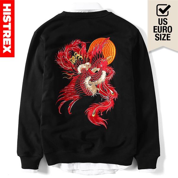 histrex chinese phoenix embroidery hoodie men printing jacket mens homme casual outerwear clothing brand streetwear mens hoodies, Black
histrex chinese phoenix embroidery hoodie men printing jacket mens homme casual outerwear clothing brand streetwear mens hoodies, Black