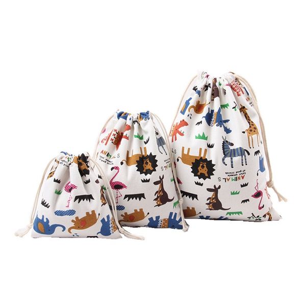 1pc canvas portable tote drawstring bag clothes socks shoes underwear bag organizers travel toy storage animal printed
1pc canvas portable tote drawstring bag clothes socks shoes underwear bag organizers travel toy storage animal printed