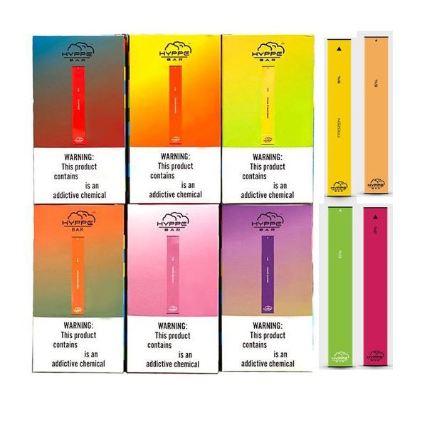 HYPPE BAR Disposable Device Pod Vaporizer E Cigs 280mAh Battery 1.3ml Cartridges Anti Leak Vape Pen Free DHL Shipping
HYPPE BAR Disposable Device Pod Vaporizer E Cigs 280mAh Battery 1.3ml Cartridges Anti Leak Vape Pen Free DHL Shipping