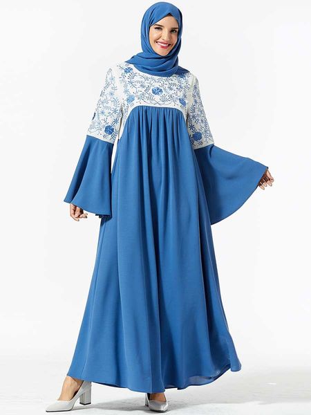 muslim women9356 middle east gown fashion womens clothing plant floral embroidered pockets stitching dress put on a large (excluding headsca, Red
muslim women9356 middle east gown fashion womens clothing plant floral embroidered pockets stitching dress put on a large (excluding headsca, Red