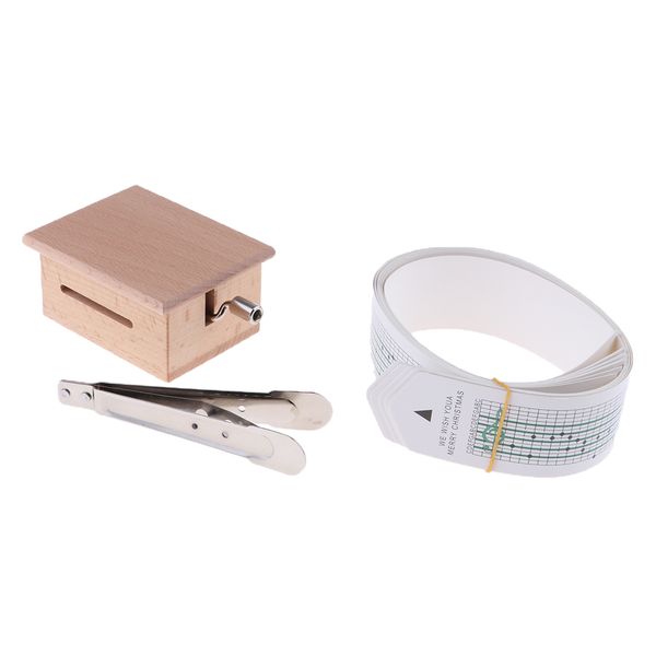 paper/strip/tape roll especially for hand crank diy music box or movement
paper/strip/tape roll especially for hand crank diy music box or movement
