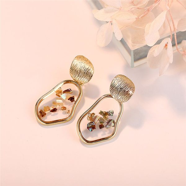 new shell acrylic tortoise korean earrings 2019 for women resin round drop dangle earring brincos geometric fashion jewelry, Silver
new shell acrylic tortoise korean earrings 2019 for women resin round drop dangle earring brincos geometric fashion jewelry, Silver