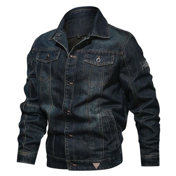 brand new denim jacket men plus size 6xl casual solid outwear bomber jacket spring autumn for men jaqueta masculina, Black;brown
brand new denim jacket men plus size 6xl casual solid outwear bomber jacket spring autumn for men jaqueta masculina, Black;brown