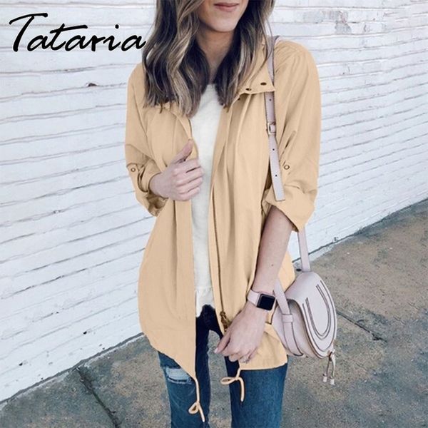spring autumn fashion rain coats and jackets women sportswear solid hooded windproof loose outdoor jacket windbreaker female new, Tan;black
spring autumn fashion rain coats and jackets women sportswear solid hooded windproof loose outdoor jacket windbreaker female new, Tan;black