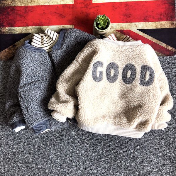 2 3 4 5 6 years toddler boys jackets autumn winter thicken korean lambswool jacket for boys kids clothing children coats 2020, Blue;gray
2 3 4 5 6 years toddler boys jackets autumn winter thicken korean lambswool jacket for boys kids clothing children coats 2020, Blue;gray