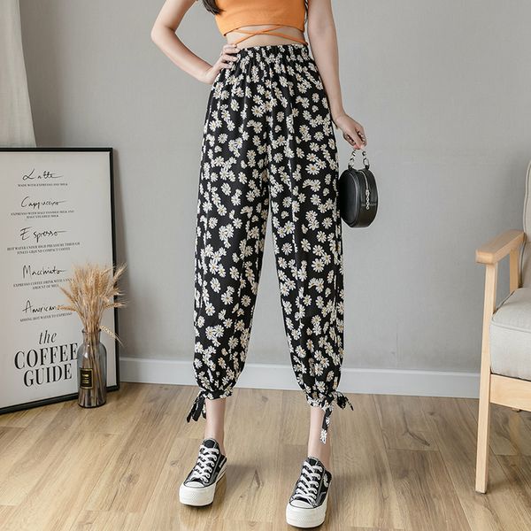 make little daisy bloomers female summer high waist hang down feeling relaxed joker show thin chiffon wide-legged anti-mosquito, Black;white
make little daisy bloomers female summer high waist hang down feeling relaxed joker show thin chiffon wide-legged anti-mosquito, Black;white