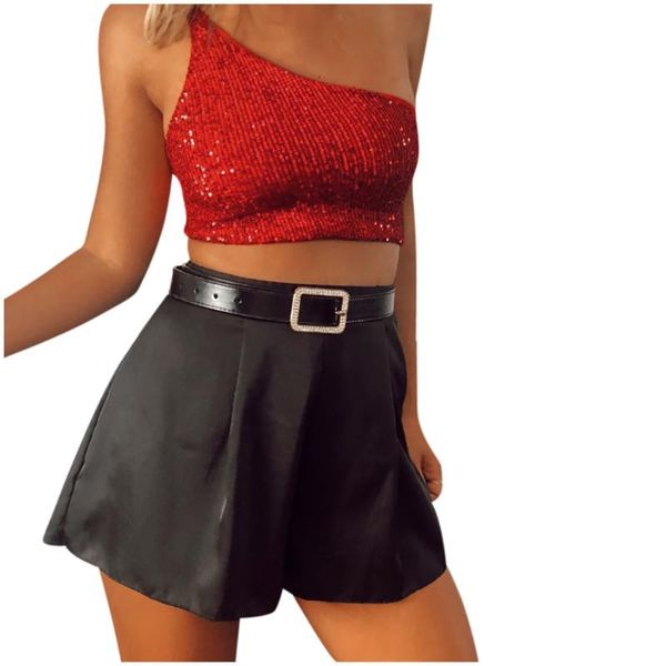 women camisole sleeveless sequins crop female one shoulder camis slim casual tube party club sequin tank, White
women camisole sleeveless sequins crop female one shoulder camis slim casual tube party club sequin tank, White