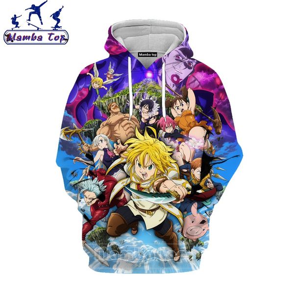 mamba the seven hoodie hip hop 3d o neck men's hoody diane fashion anime hooded streetwear clothing e002, Black
mamba the seven hoodie hip hop 3d o neck men's hoody diane fashion anime hooded streetwear clothing e002, Black