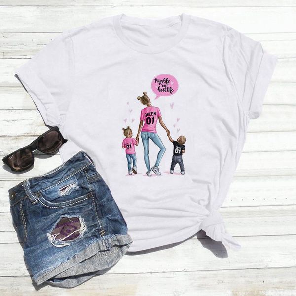 women parent-child tshirt cute printing casual sports yoga gym short-sleeved t-shirt breathable fitness running workout tee, Black;blue
women parent-child tshirt cute printing casual sports yoga gym short-sleeved t-shirt breathable fitness running workout tee, Black;blue