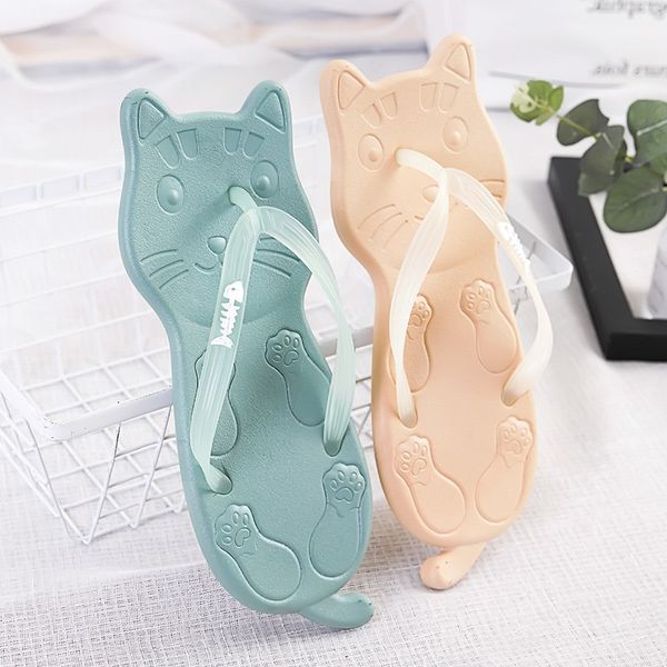 women flip flop slippers cute cat ladies slides candy color bathroom non slip girls summer shoes flats 2020 casual female, Black
women flip flop slippers cute cat ladies slides candy color bathroom non slip girls summer shoes flats 2020 casual female, Black