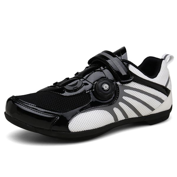 men non-lock cycling shoes button fastening mtb shoes bike bicycle rubber outsole breathable road zapatillas ciclismo, Black
men non-lock cycling shoes button fastening mtb shoes bike bicycle rubber outsole breathable road zapatillas ciclismo, Black