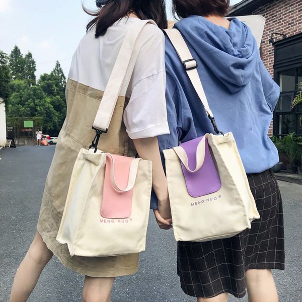 new student canvas travel crossbody bag women hasp handbag for teen girl big capacity foldable shopping bag casual shoulder
new student canvas travel crossbody bag women hasp handbag for teen girl big capacity foldable shopping bag casual shoulder