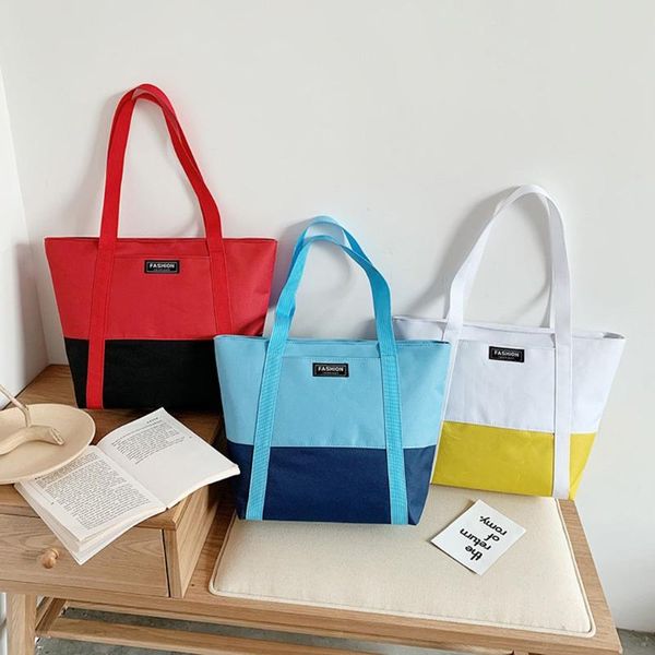 women canvas bag shopping handbag ladies casual eco tote folding reusable shopping bags purse female cotton canvas cloth pouch