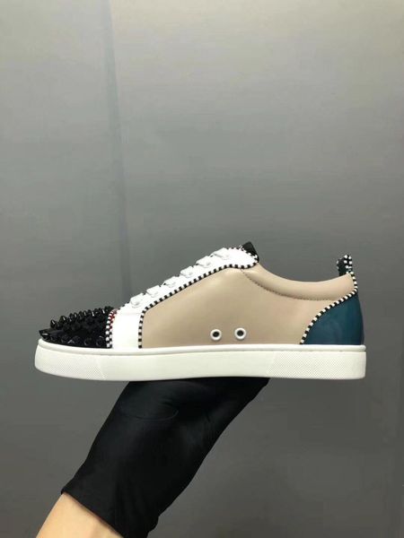 spikes toe women,men sneakers shoes lowjunior rivets red bottom luxury shoes perfect outdoor studded casual flats shoes party dressshoe, Black
spikes toe women,men sneakers shoes lowjunior rivets red bottom luxury shoes perfect outdoor studded casual flats shoes party dressshoe, Black