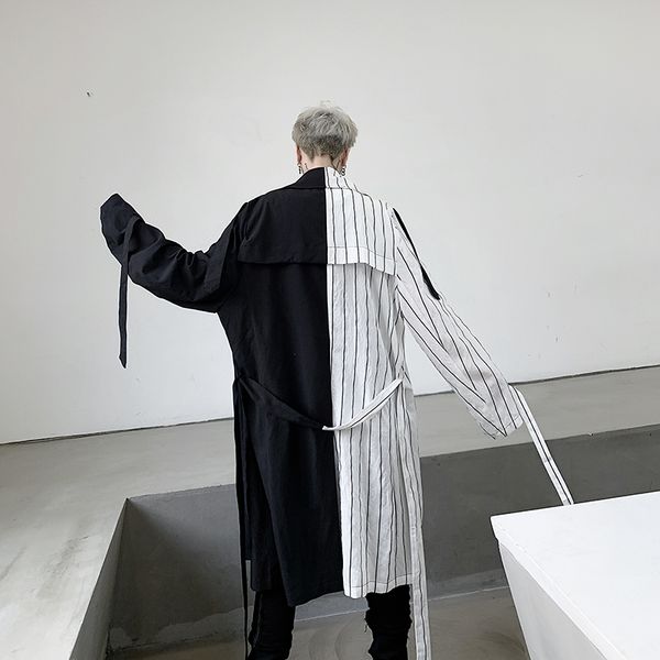 patchwork contrast striped black tie bow ribbon belt sashes plus oversized long blouse kimono shirt streetwear chaqueta japanese, White;black
patchwork contrast striped black tie bow ribbon belt sashes plus oversized long blouse kimono shirt streetwear chaqueta japanese, White;black