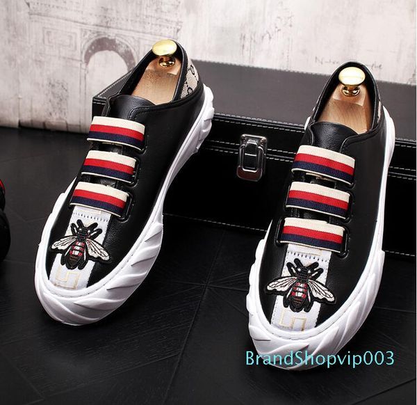 2019 fashion luxury designer casual ace shoes bee sneakers men designer loafers for men big size 38-43 c22, Black
2019 fashion luxury designer casual ace shoes bee sneakers men designer loafers for men big size 38-43 c22, Black