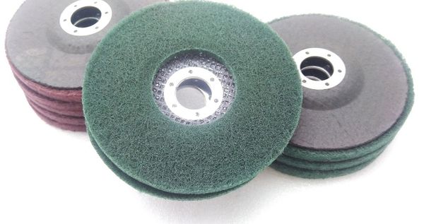 new 2pcs 5" non-woven abrasive polishing disc 125*22*t8mm nylon polishing wheel angle grinder tools metal finish
new 2pcs 5" non-woven abrasive polishing disc 125*22*t8mm nylon polishing wheel angle grinder tools metal finish