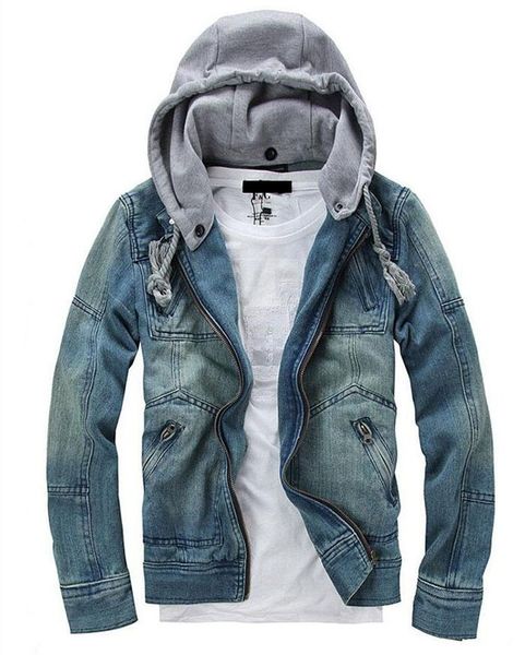 2019new foreign male fashion denim training suit removable hoods men denim jacket jacket jeans size m -5xl tll013, Black;brown
2019new foreign male fashion denim training suit removable hoods men denim jacket jacket jeans size m -5xl tll013, Black;brown