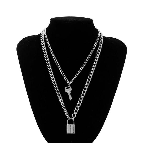 велиѬне collares пеѬевозка гѬђза падени двойной епи key lock подвека choker ожеѬеле ж, Silver
велиѬне collares пеѬевозка гѬђза падени двойной епи key lock подвека choker ожеѬеле ж, Silver