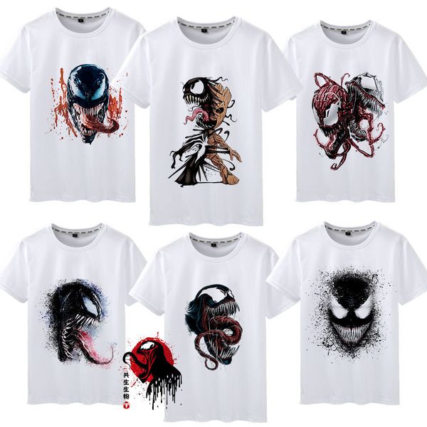 2019 футболка мужчины и женщины marvel avenger alliance venom eddie printing студенческий молодежный фонд, White;black
2019 футболка мужчины и женщины marvel avenger alliance venom eddie printing студенческий молодежный фонд, White;black