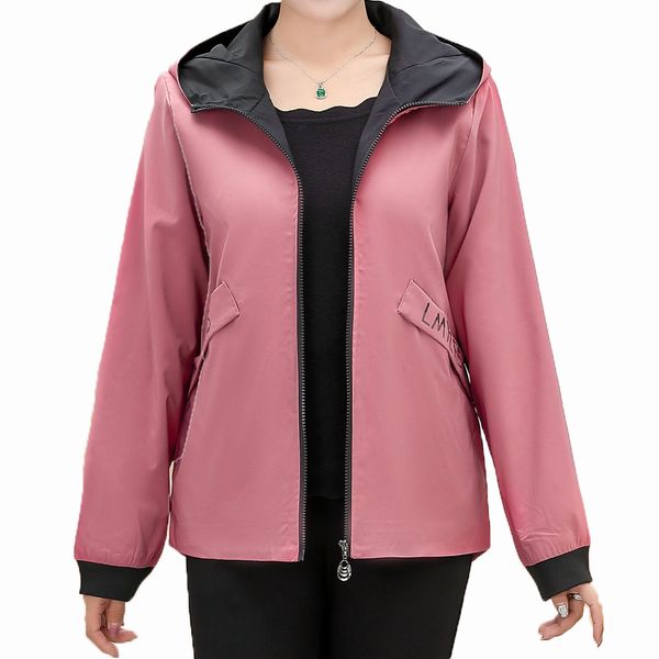 woman casual hooded jacket autumn pink black outerwear female leisure coat with hood jackets plus size daily clothes for women, Black;brown
woman casual hooded jacket autumn pink black outerwear female leisure coat with hood jackets plus size daily clothes for women, Black;brown