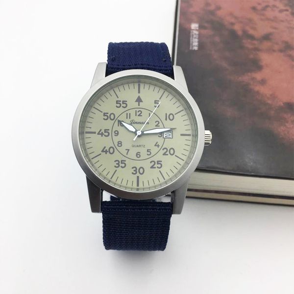 luminous hands relogio masculino vintage nylon band quartz watch men casual men's wrist watches man sport male clock, Slivery;brown
luminous hands relogio masculino vintage nylon band quartz watch men casual men's wrist watches man sport male clock, Slivery;brown
