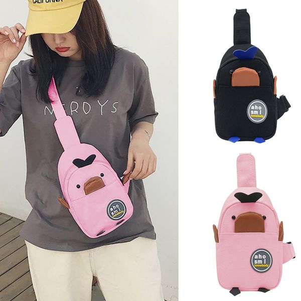 women simple fashion messenger cute duck bag versatile shoulder bag pocket money belt bolsa cintura feminina#xp30
women simple fashion messenger cute duck bag versatile shoulder bag pocket money belt bolsa cintura feminina#xp30