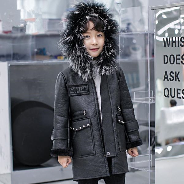 children's pu leather jackets plus velet stitching boys coat thicker warm hooded outerwear for boys kids winter jackets y2654, Blue;gray
children's pu leather jackets plus velet stitching boys coat thicker warm hooded outerwear for boys kids winter jackets y2654, Blue;gray