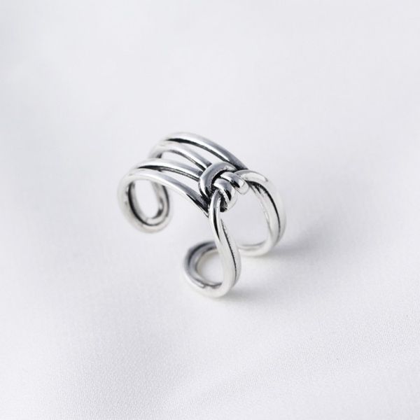 new product pure silver personal knotting open rings 925 sterling silver fashion weaving rings womens jewelry, Golden;silver
new product pure silver personal knotting open rings 925 sterling silver fashion weaving rings womens jewelry, Golden;silver