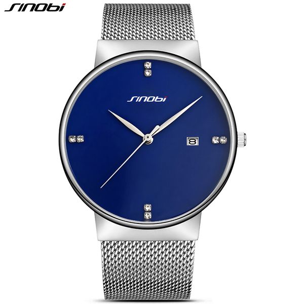 sinobi business men quartz watches luxury brand fashion simple ultra-thin watch mesh 316 stainless steel male wristwatch new, Slivery;brown
sinobi business men quartz watches luxury brand fashion simple ultra-thin watch mesh 316 stainless steel male wristwatch new, Slivery;brown