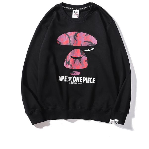 mens luxury designer sweatshirt round neck sweater ape big head one piece cotton thin fashion street sweat shirt, Black
mens luxury designer sweatshirt round neck sweater ape big head one piece cotton thin fashion street sweat shirt, Black