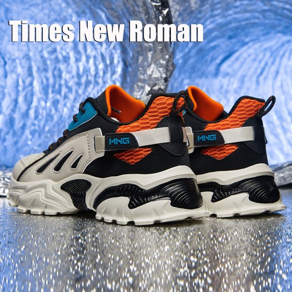 times new roman 2020 men's chunky sneakers summer breathable casual shoes zapatillas hombre fashion comfortable male footwear, Black
times new roman 2020 men's chunky sneakers summer breathable casual shoes zapatillas hombre fashion comfortable male footwear, Black
