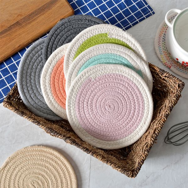 japanese simple cotton and hemp pad, cup pad, bowl pad thickened heat insulation pad, hand woven cotton meal pad
japanese simple cotton and hemp pad, cup pad, bowl pad thickened heat insulation pad, hand woven cotton meal pad