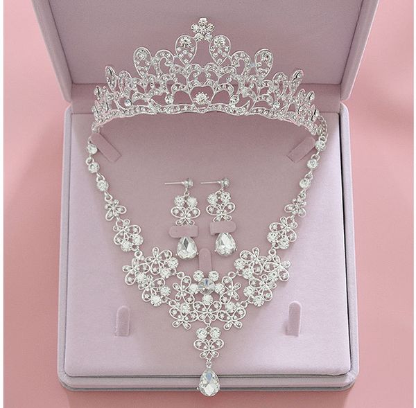 ever girl bling bride hair accessories tiaras earrings necklace wedding sets, Slivery;golden
ever girl bling bride hair accessories tiaras earrings necklace wedding sets, Slivery;golden